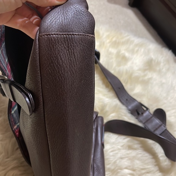 Trask Soft leather messenger bag - Picture 10 of 11